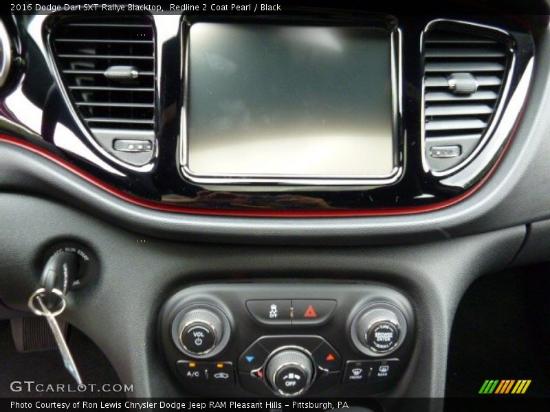 Redline 2 Coat Pearl / Black 2016 Dodge Dart SXT Rallye Blacktop