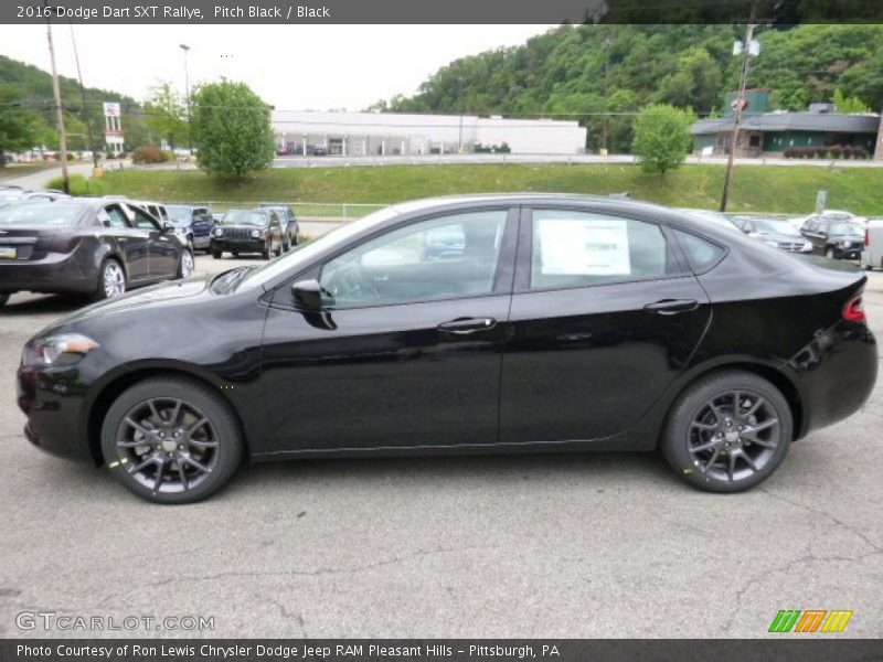 Pitch Black / Black 2016 Dodge Dart SXT Rallye