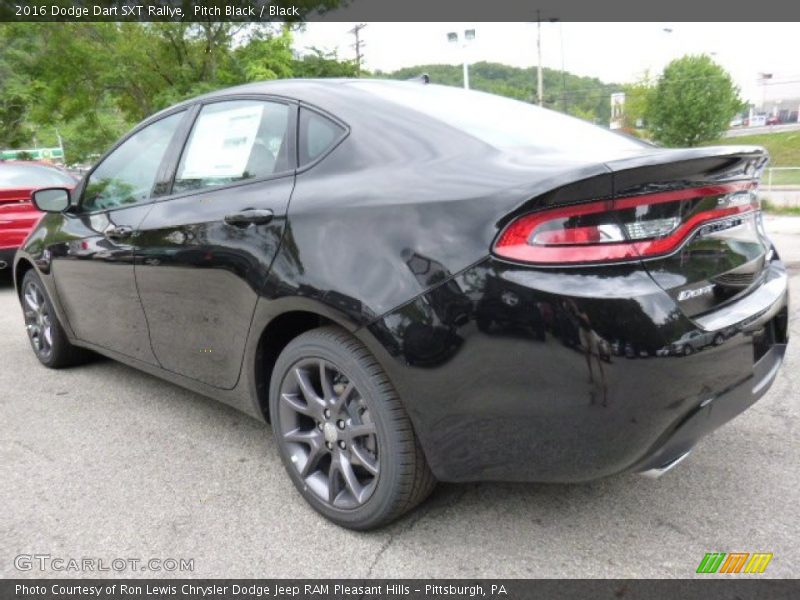 Pitch Black / Black 2016 Dodge Dart SXT Rallye