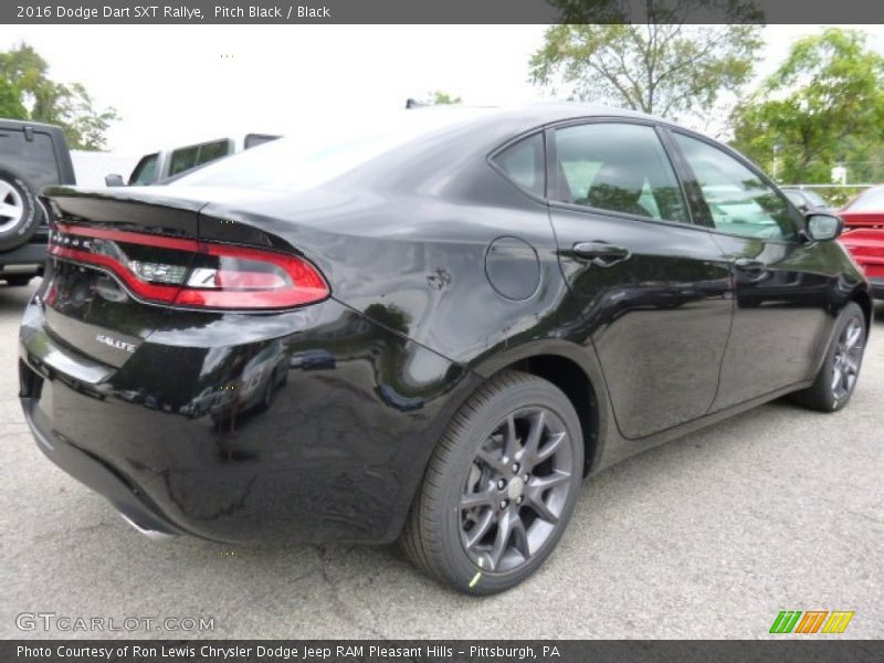 Pitch Black / Black 2016 Dodge Dart SXT Rallye