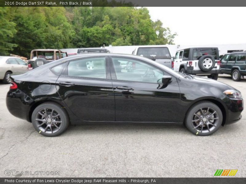 Pitch Black / Black 2016 Dodge Dart SXT Rallye