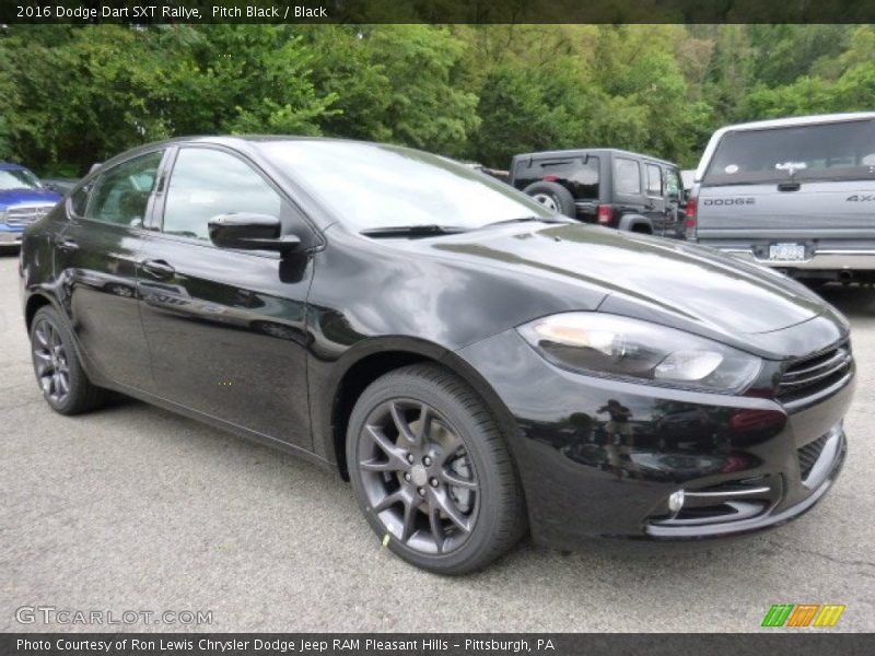 Pitch Black / Black 2016 Dodge Dart SXT Rallye