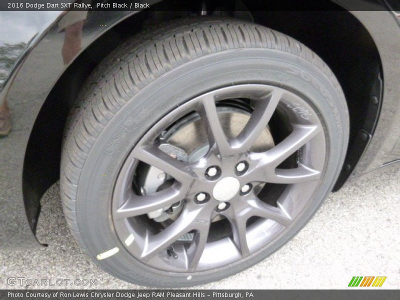 Pitch Black / Black 2016 Dodge Dart SXT Rallye