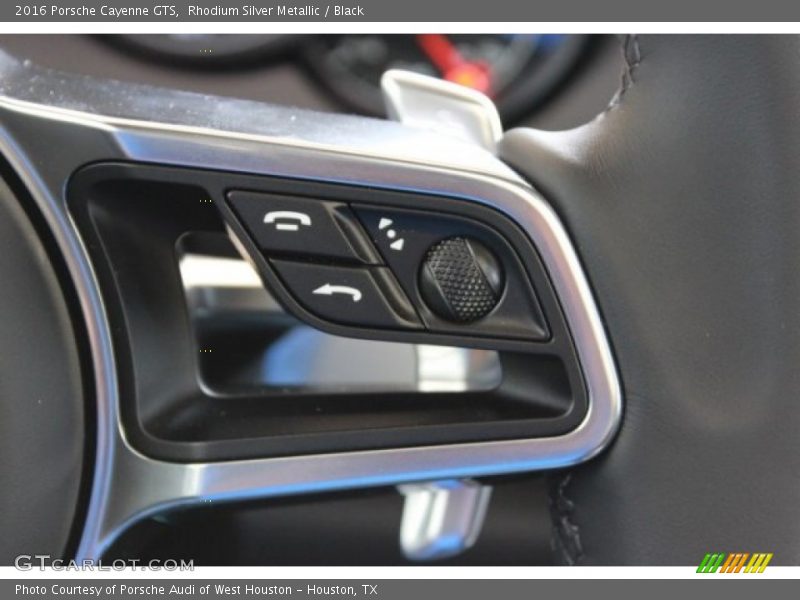 Rhodium Silver Metallic / Black 2016 Porsche Cayenne GTS