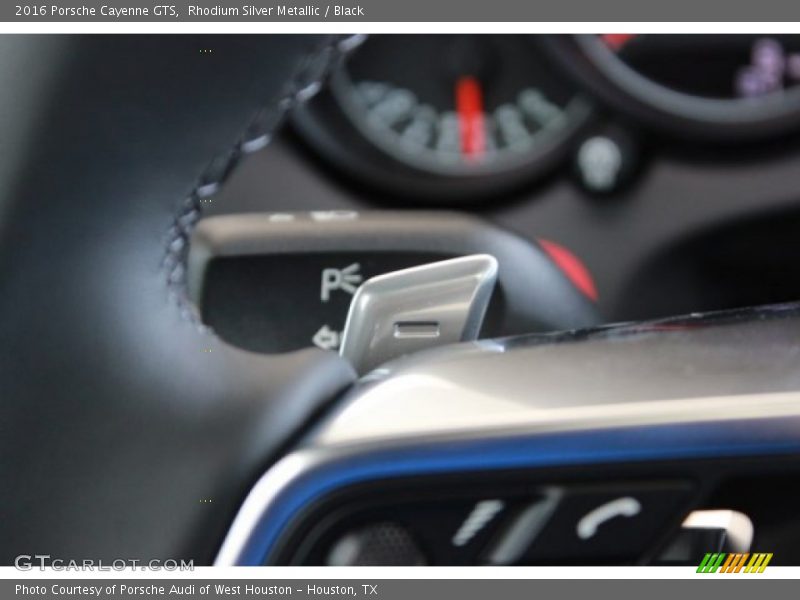 Rhodium Silver Metallic / Black 2016 Porsche Cayenne GTS
