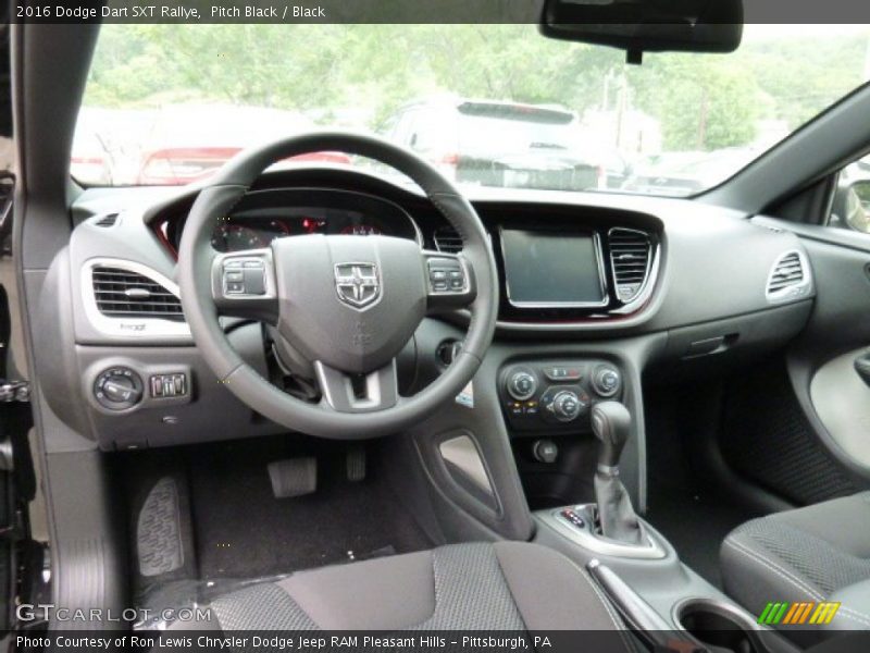 Pitch Black / Black 2016 Dodge Dart SXT Rallye