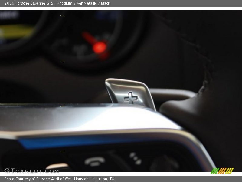 Rhodium Silver Metallic / Black 2016 Porsche Cayenne GTS