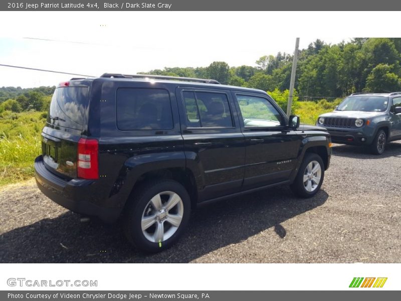 Black / Dark Slate Gray 2016 Jeep Patriot Latitude 4x4