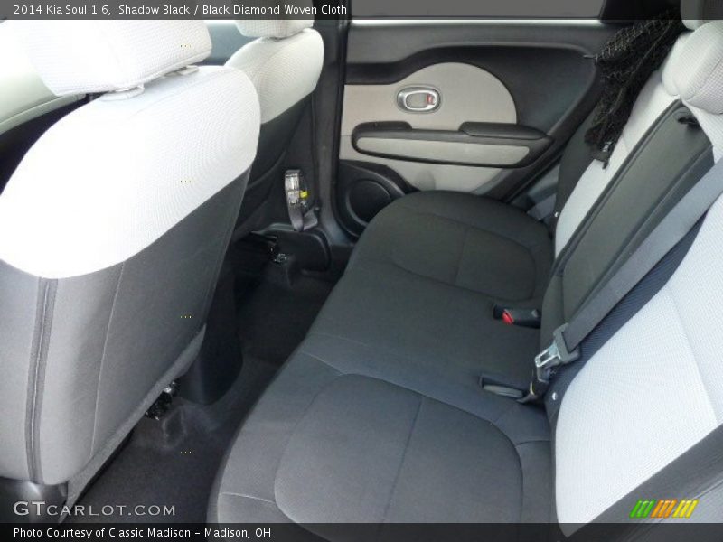 Shadow Black / Black Diamond Woven Cloth 2014 Kia Soul 1.6