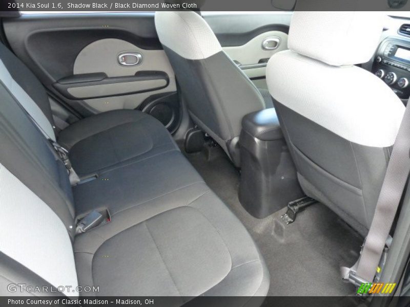 Shadow Black / Black Diamond Woven Cloth 2014 Kia Soul 1.6