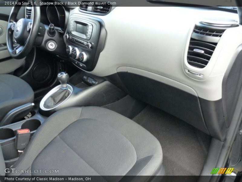 Shadow Black / Black Diamond Woven Cloth 2014 Kia Soul 1.6