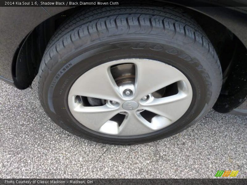 Shadow Black / Black Diamond Woven Cloth 2014 Kia Soul 1.6