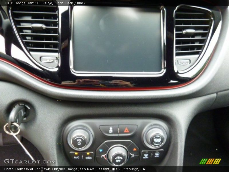 Pitch Black / Black 2016 Dodge Dart SXT Rallye