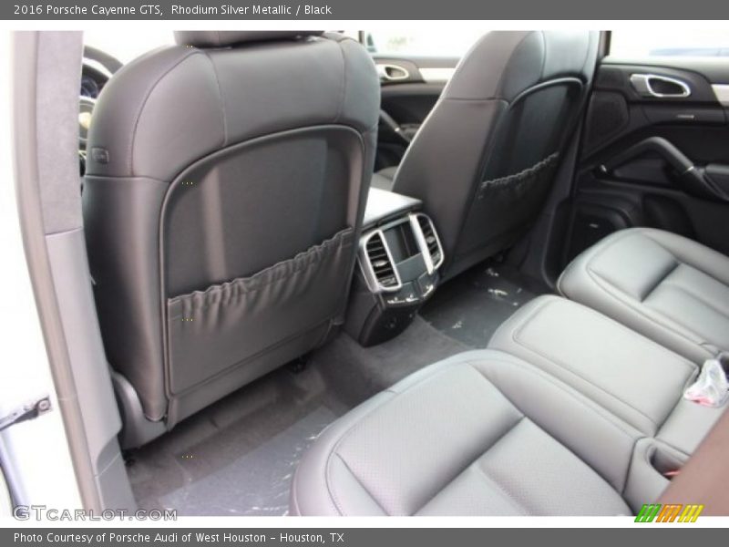Rear Seat of 2016 Cayenne GTS