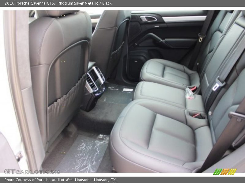 Rear Seat of 2016 Cayenne GTS