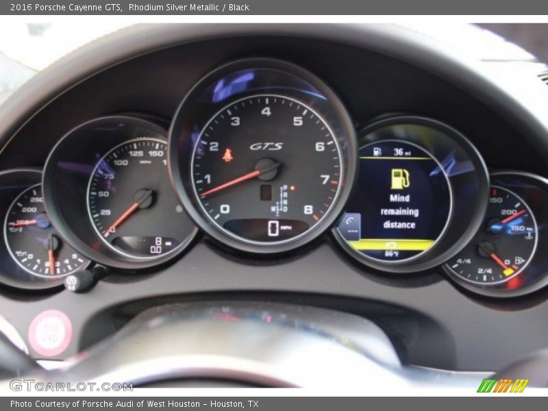  2016 Cayenne GTS GTS Gauges