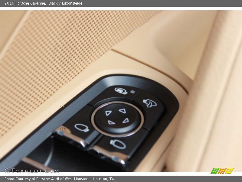 Black / Luxor Beige 2016 Porsche Cayenne