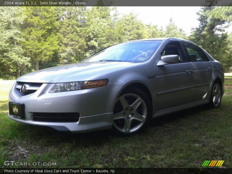 Satin Silver Metallic / Ebony 2004 Acura TL 3.2