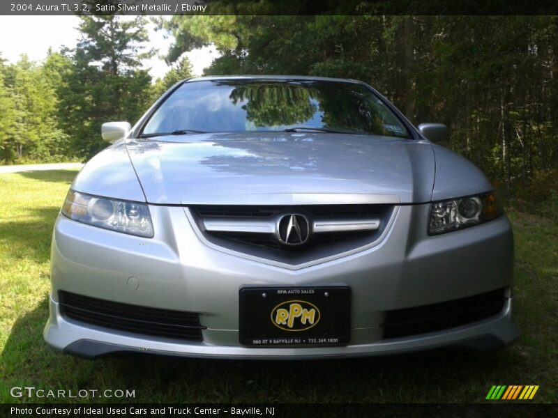 Satin Silver Metallic / Ebony 2004 Acura TL 3.2