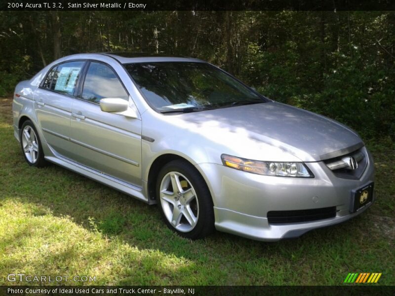 Satin Silver Metallic / Ebony 2004 Acura TL 3.2