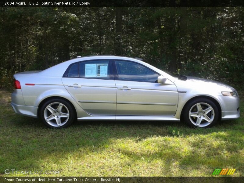 Satin Silver Metallic / Ebony 2004 Acura TL 3.2