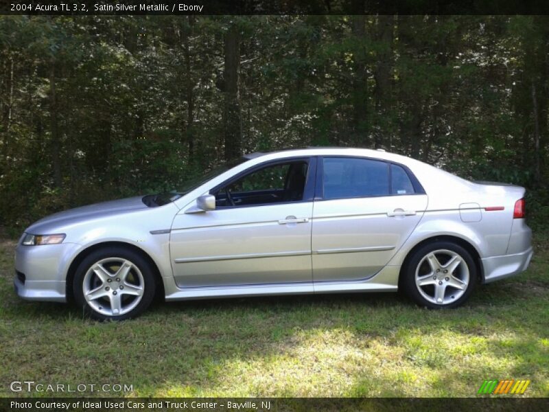 Satin Silver Metallic / Ebony 2004 Acura TL 3.2