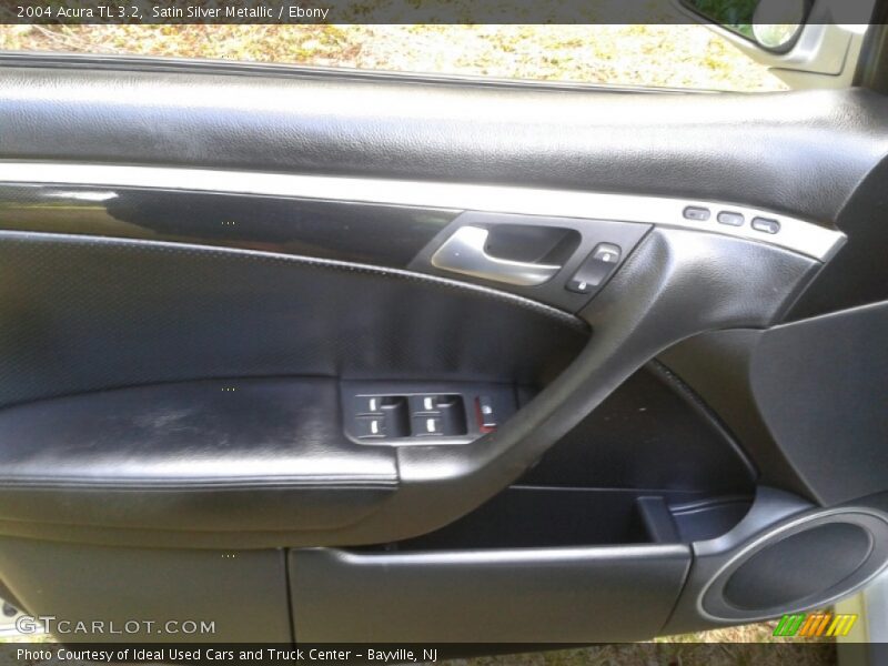 Satin Silver Metallic / Ebony 2004 Acura TL 3.2