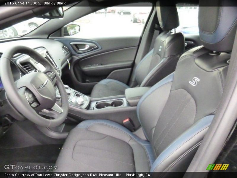  2016 200 S Black Interior