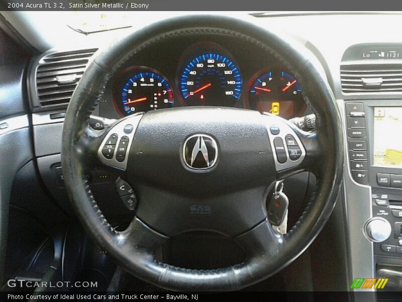 Satin Silver Metallic / Ebony 2004 Acura TL 3.2