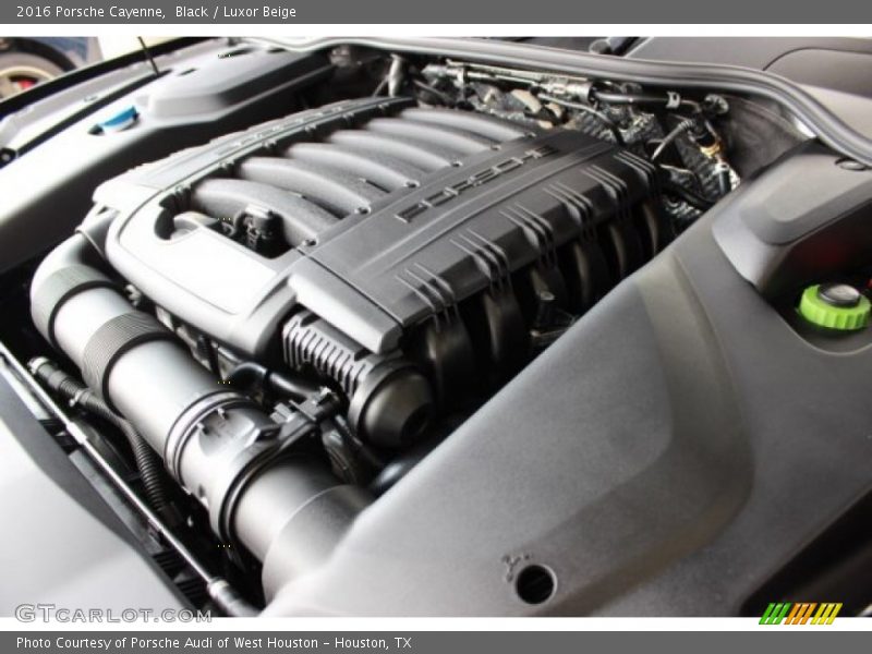 Black / Luxor Beige 2016 Porsche Cayenne