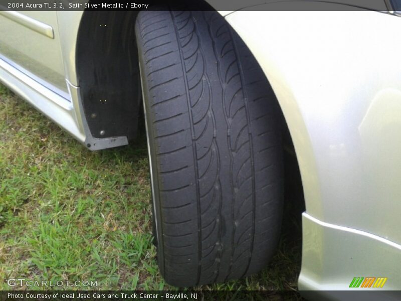 Satin Silver Metallic / Ebony 2004 Acura TL 3.2