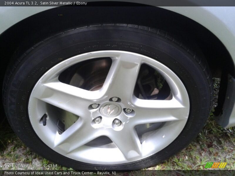 Satin Silver Metallic / Ebony 2004 Acura TL 3.2