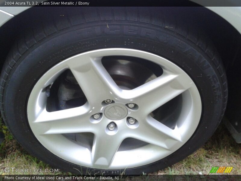 Satin Silver Metallic / Ebony 2004 Acura TL 3.2