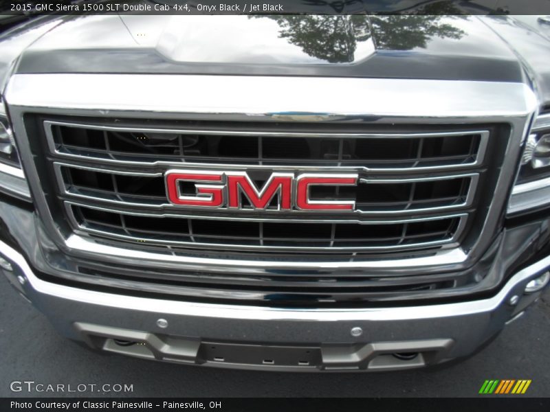 Onyx Black / Jet Black 2015 GMC Sierra 1500 SLT Double Cab 4x4