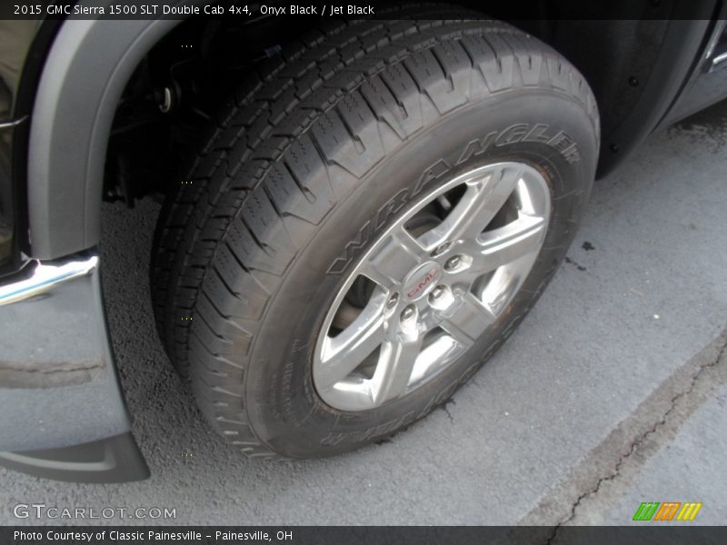 Onyx Black / Jet Black 2015 GMC Sierra 1500 SLT Double Cab 4x4