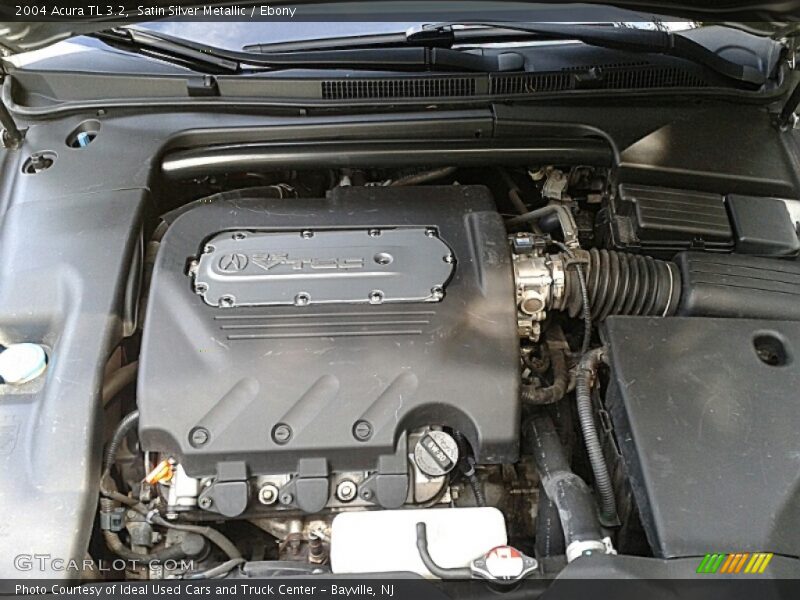 Satin Silver Metallic / Ebony 2004 Acura TL 3.2