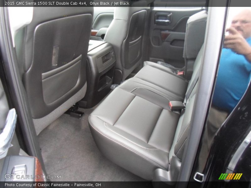 Onyx Black / Jet Black 2015 GMC Sierra 1500 SLT Double Cab 4x4