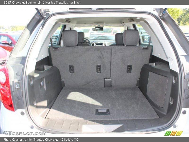 Silver Ice Metallic / Jet Black 2015 Chevrolet Equinox LS