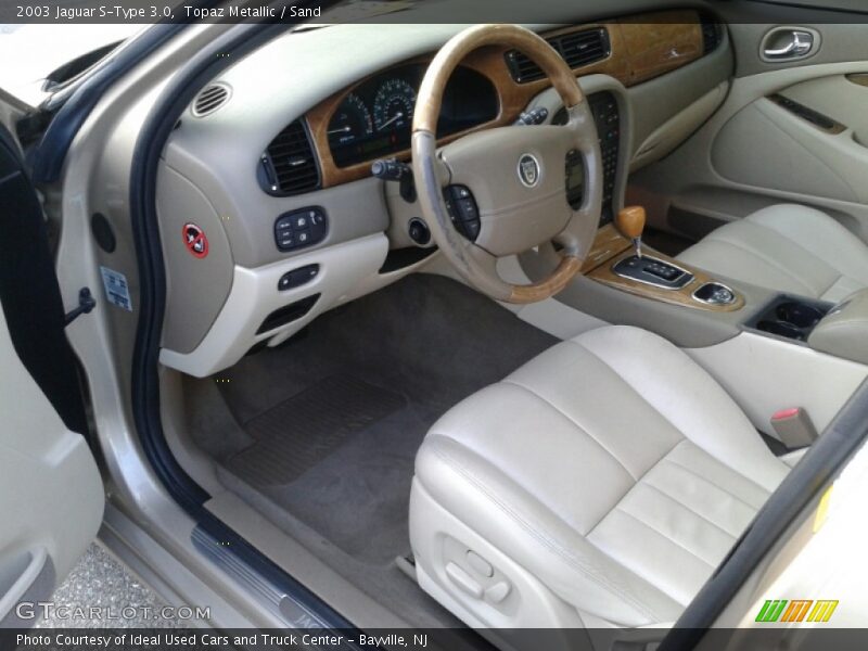  2003 S-Type 3.0 Sand Interior