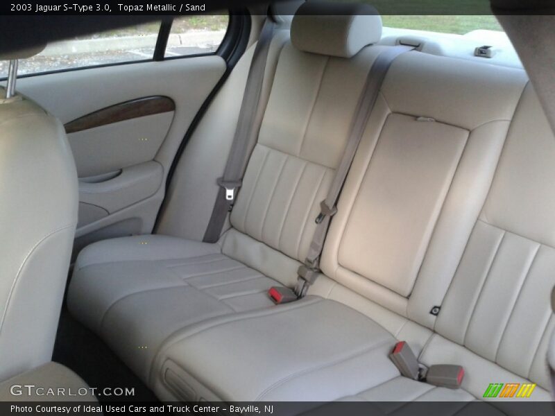 Topaz Metallic / Sand 2003 Jaguar S-Type 3.0