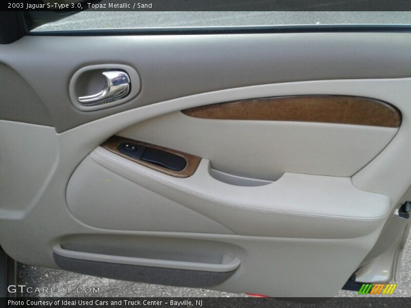 Topaz Metallic / Sand 2003 Jaguar S-Type 3.0