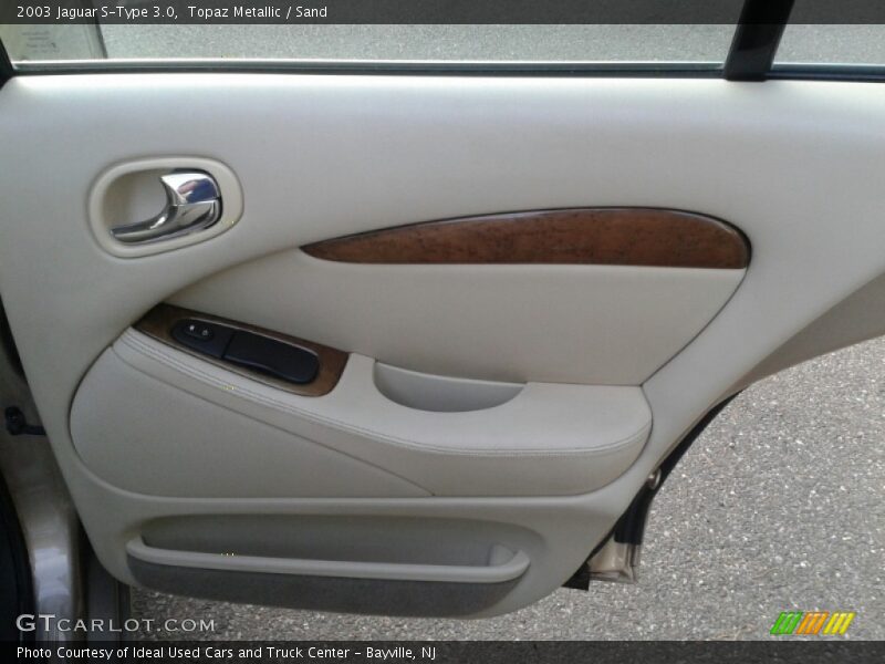 Topaz Metallic / Sand 2003 Jaguar S-Type 3.0