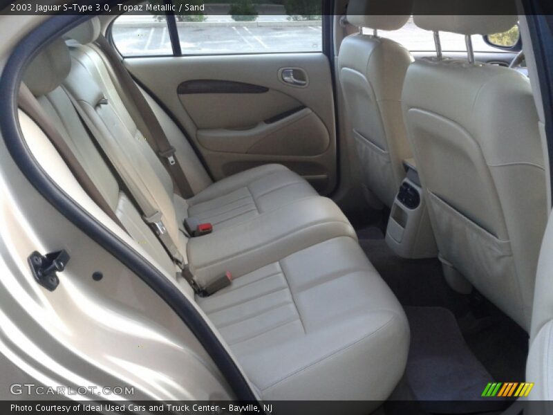 Topaz Metallic / Sand 2003 Jaguar S-Type 3.0