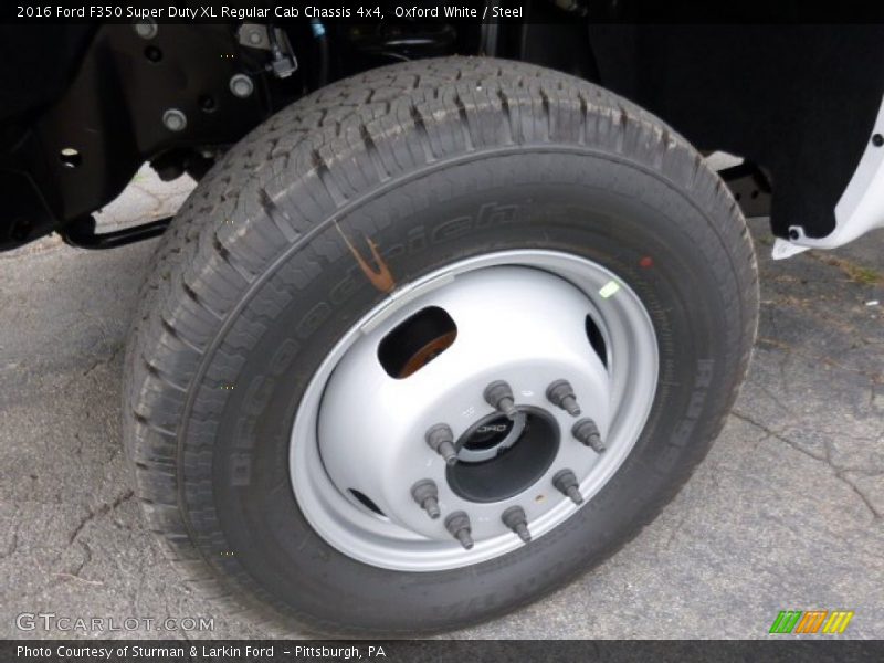  2016 F350 Super Duty XL Regular Cab Chassis 4x4 Wheel