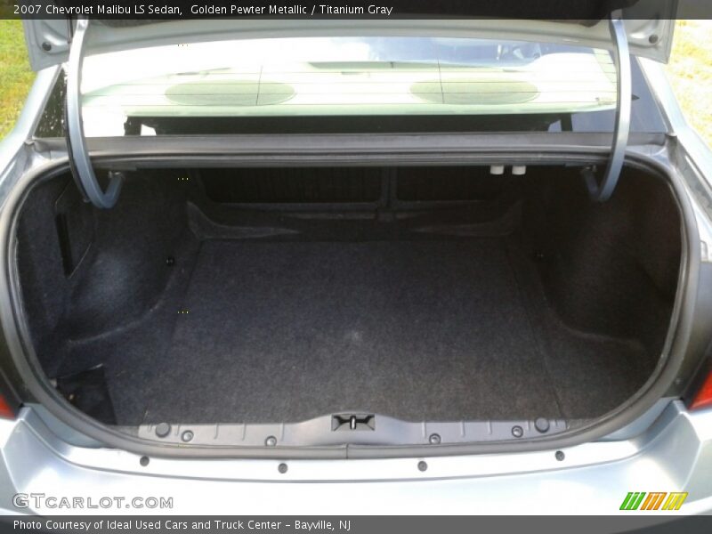 Golden Pewter Metallic / Titanium Gray 2007 Chevrolet Malibu LS Sedan