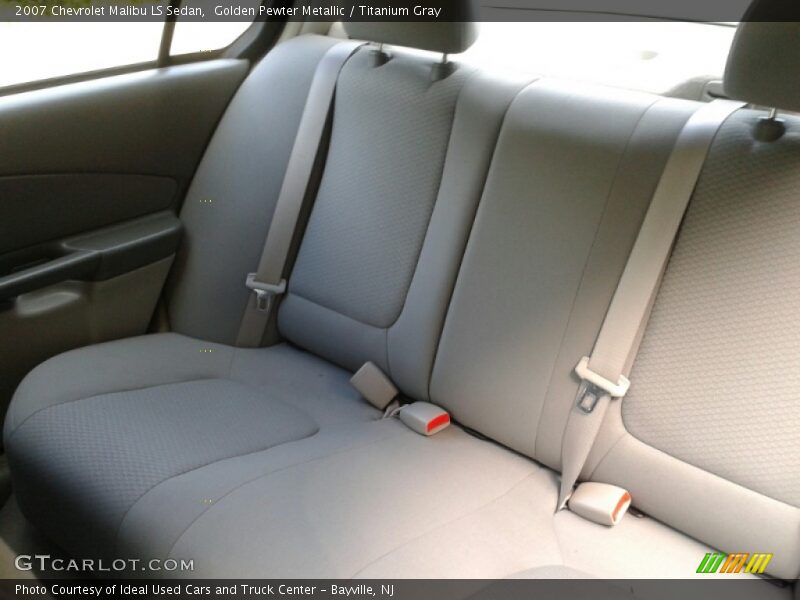 Golden Pewter Metallic / Titanium Gray 2007 Chevrolet Malibu LS Sedan