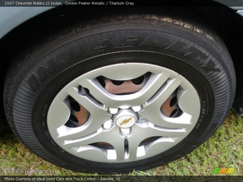 Golden Pewter Metallic / Titanium Gray 2007 Chevrolet Malibu LS Sedan