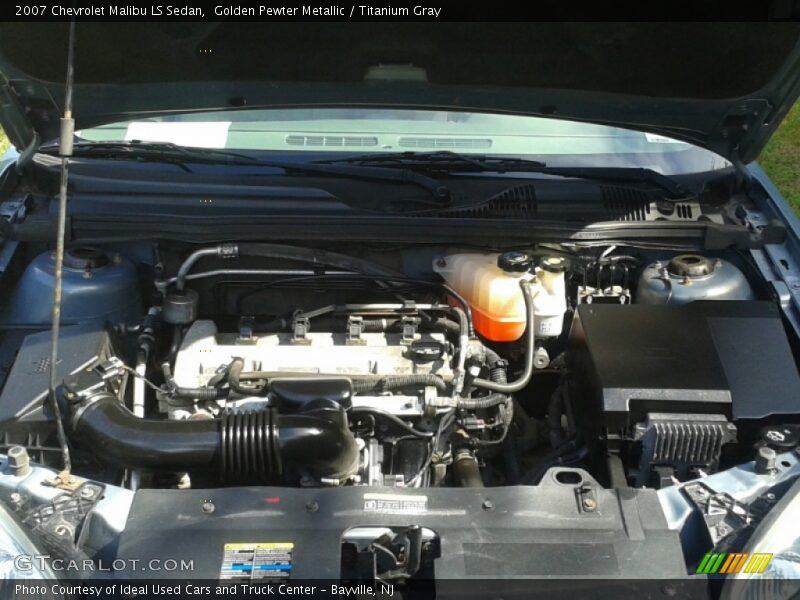 Golden Pewter Metallic / Titanium Gray 2007 Chevrolet Malibu LS Sedan