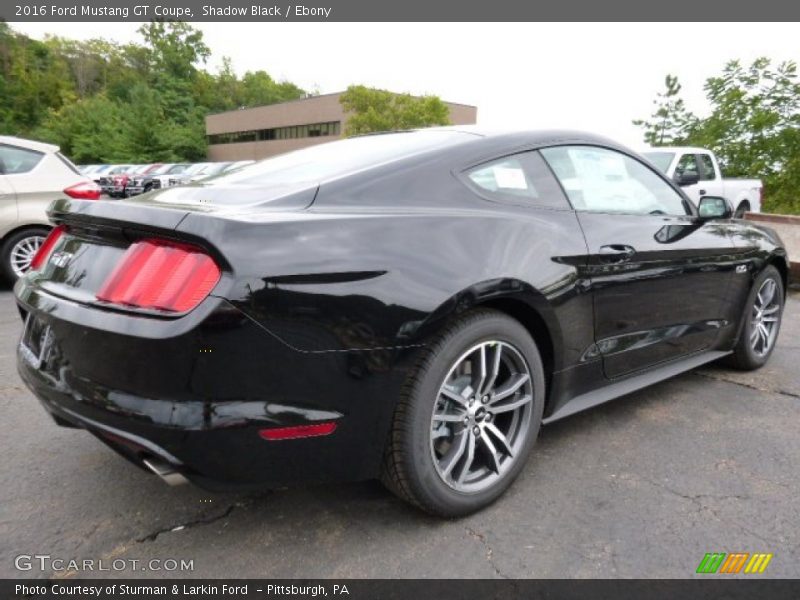 Shadow Black / Ebony 2016 Ford Mustang GT Coupe