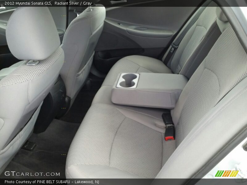 Radiant Silver / Gray 2012 Hyundai Sonata GLS